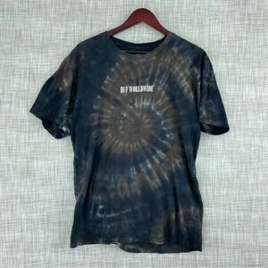 Huf Mens Size M short sleeve tie dye shirt 0725